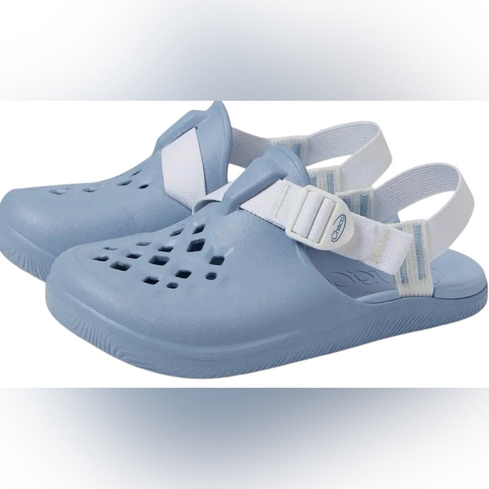 New Chaco Women’s Chillos Clog Blue Fog Slip On Size 7 and Size 6